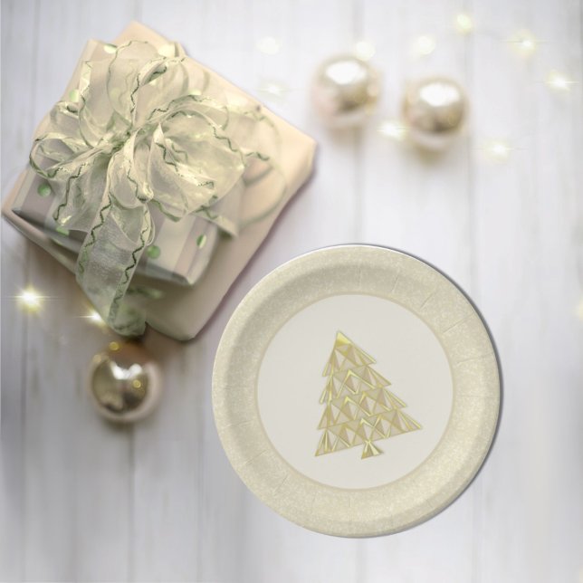 Champaign Joyoux Noel Paper Plate (Creator Uploaded)