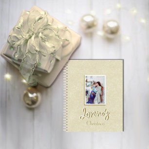 Champaign Joyoux Noel Spiral Notebook
