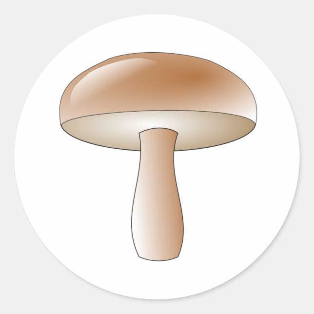 Champignon Mushroom Stickers (Front)