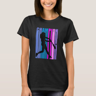 Champion Baseball Softball Player Team Coach Girls T-Shirt
