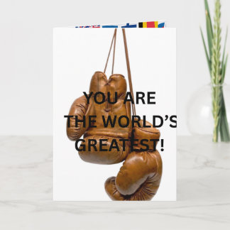 CHAMPION Celebration Card - Blank Inside