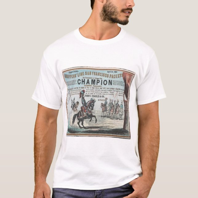 Champion Clipper Sailing  T-Shirt (Front)