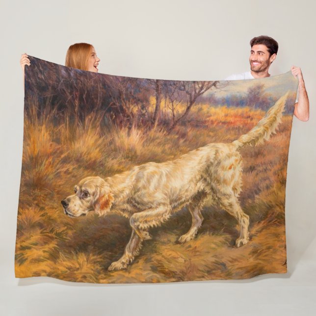 Champion Count Whitestone by Edmund Henry Osthaus  Fleece Blanket (In Situ)