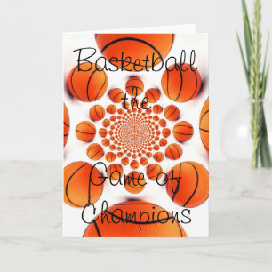 Champion Court Vision:  Basketball Game of Champs Card