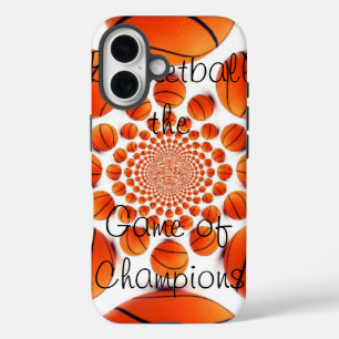 Champion Court Vision: Basketball Game of Champs iPhone 16 Case