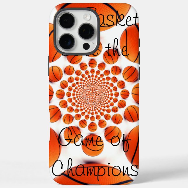 Champion Court Vision:  Basketball Game of Champs Case-Mate iPhone Case (Back)