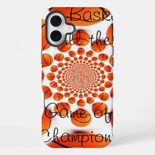 Champion Court Vision: Basketball Game of Champs iPhone 16 Plus Case
