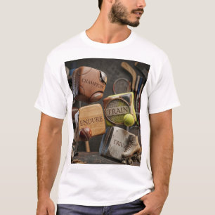 CHAMPION ENDURE TRAIN TRIUMPH - Sports Equipment C T-Shirt