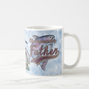 Champion Fishing Father custom mug