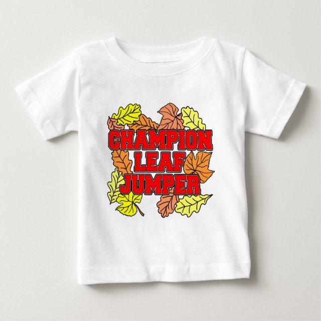 Champion Leaf Jumper Baby T-Shirt (Front)
