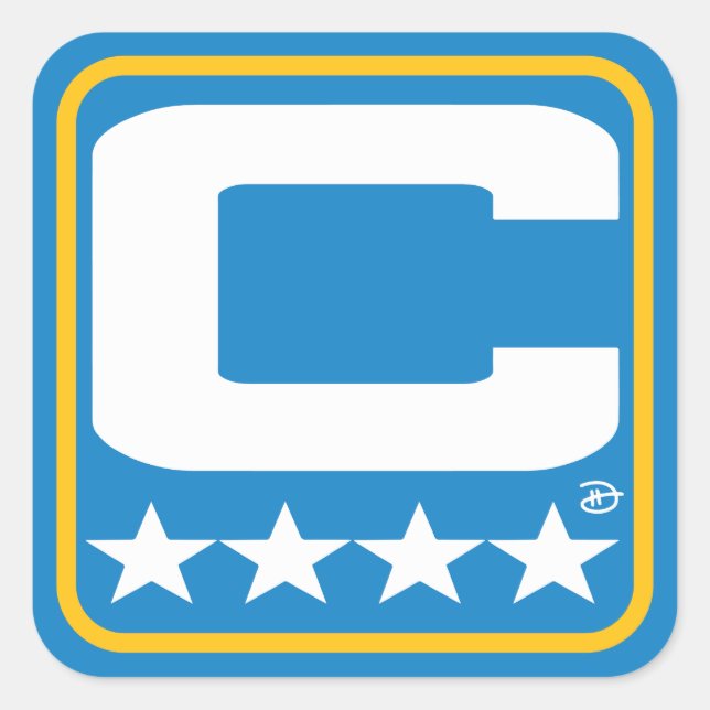 Champion Patch - LAC Powder Blue Sticker (Front)