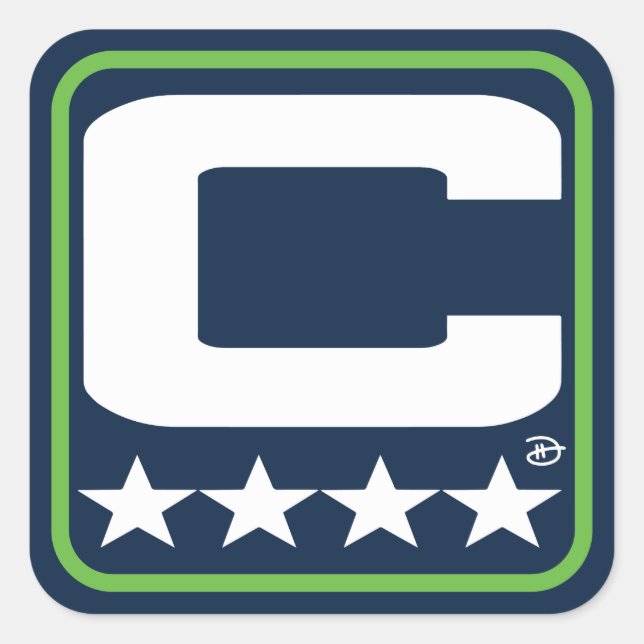 Champion Patch - SEA Blue Sticker (Front)