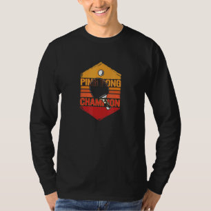 Champion Ping Pong Table Tennis Sports T-Shirt
