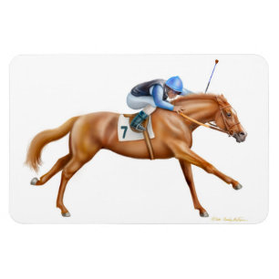 Champion Race Horse Premium Magnet