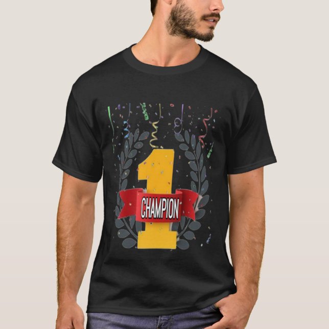 CHAMPION SPARK PLUG CHAMPION WINNER    T-Shirt (Front)