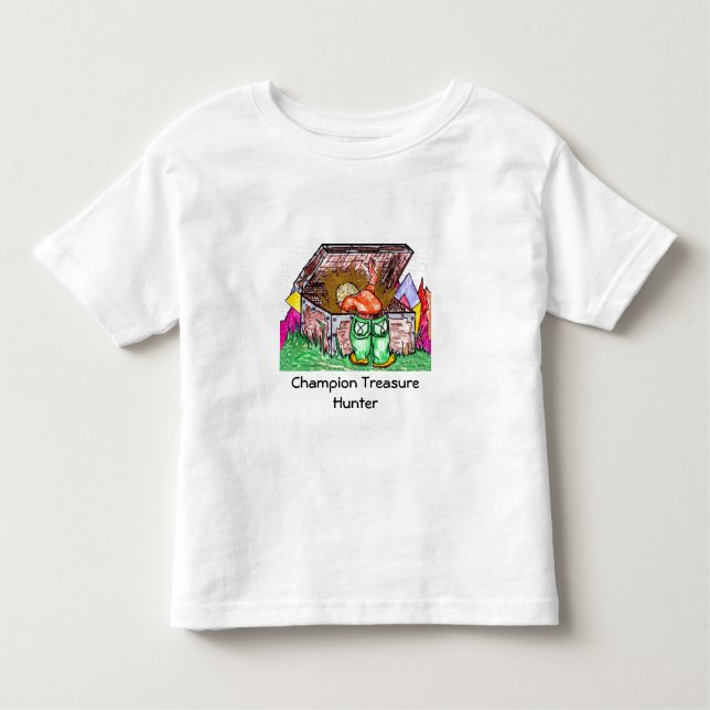 Champion Treasure Hunter Toddler T-Shirt (Front)