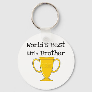 Champion World's Best Little Brother Key Ring