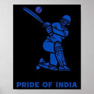 Champions In Blue Pride Of India Indian Cricket Pl Poster