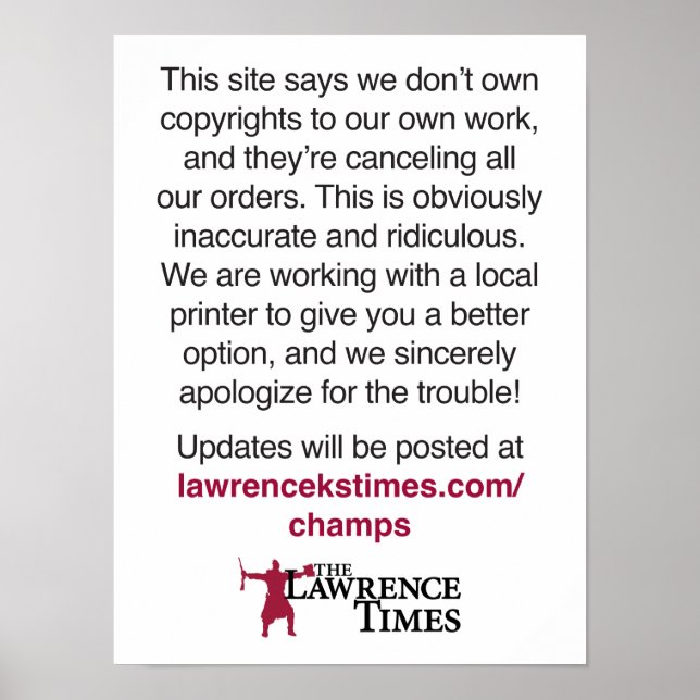 Champions indeed poster (Front)