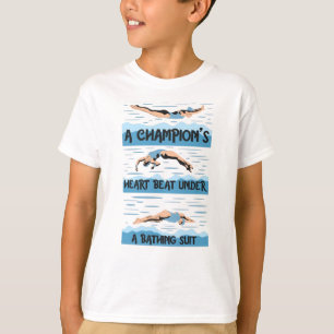 Champions Swimmer - Bathing Suit T-Shirt