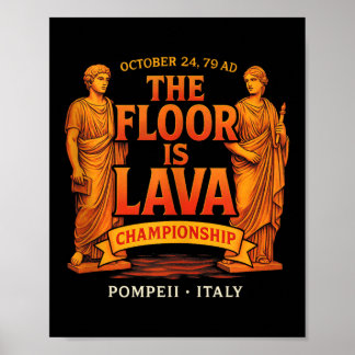 Championship - Pompeii History Buff Tank Top Poster