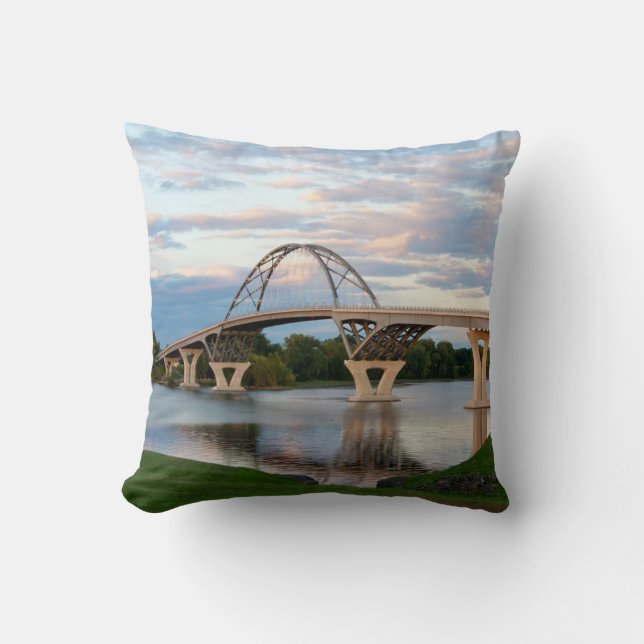 Champlain Bridge Cushion (Front)