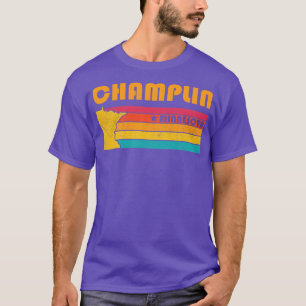 Champlin Minnesota Vintage Distressed Souvenir T-Shirt