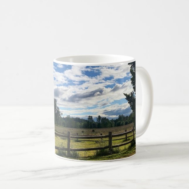 Champoeg State Park, Oregon Poster Magnet Keychain Coffee Mug (Front Right)