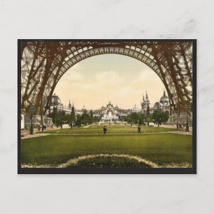 Champs de Mars, Exposition Universal, 1900, Paris, Postcard
