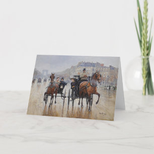 Champs-Élysées   Jean Béraud Card