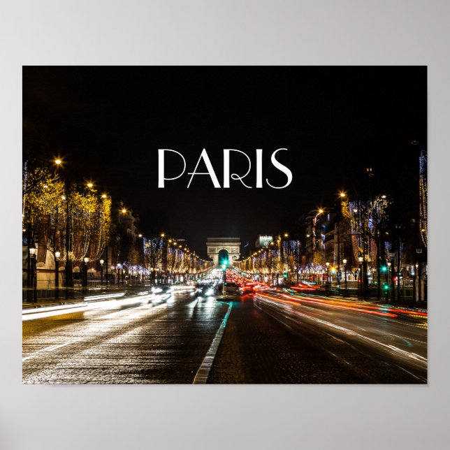 Champs-Elysees Poster (Front)