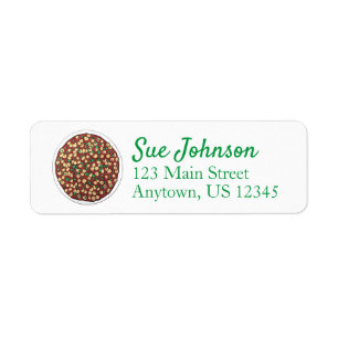 Chana Masala Chole Indian Food Chickpea Dish Return Address Label