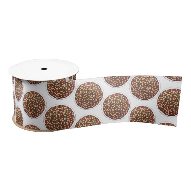 Chana Masala Chole Indian Food Chickpea Dish Satin Ribbon (Spool)