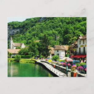 Chanaz, France Postcard