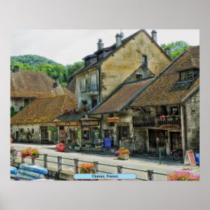 Chanaz, France Poster