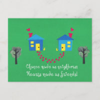 Chance made us neighbours...