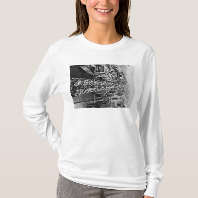 Chance Mine Workers loading up Coeur d'Alene T-Shirt (Front)