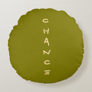 Chance Round Pillow