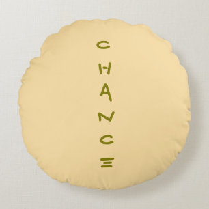 Chance Round Pillow