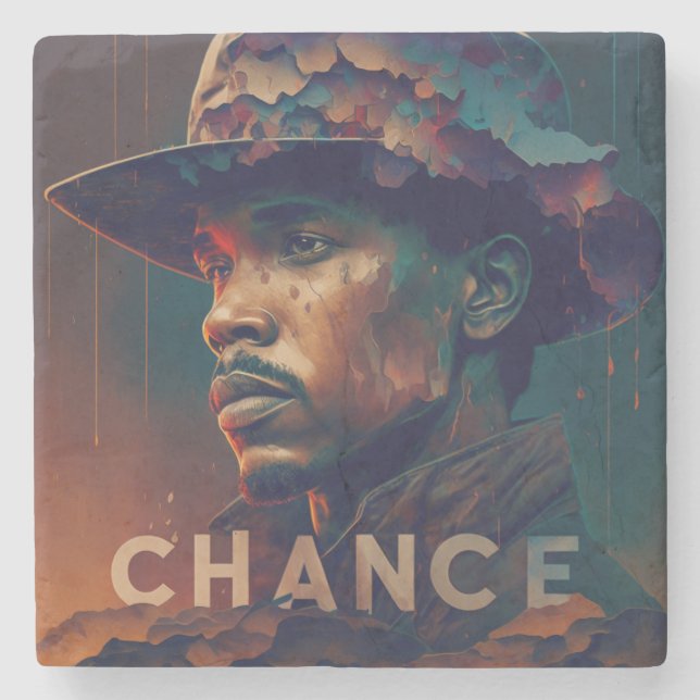 Chance Stone Coaster (Front)