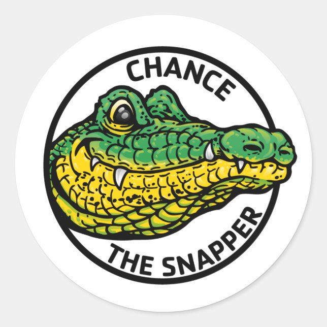 Chance the Snapper Sticker (Front)
