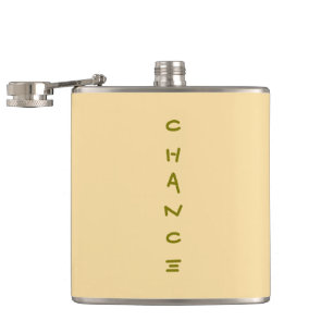 Chance Vinyl Wrapped Flask
