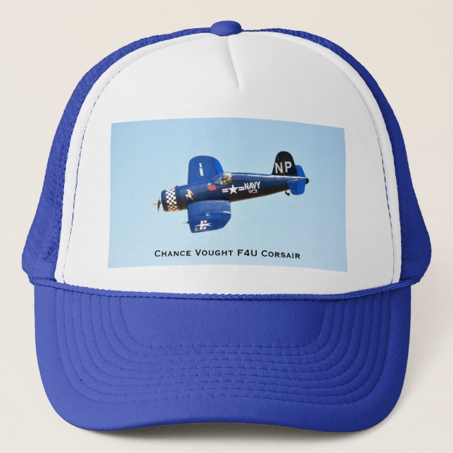 Chance Vought F4U Corsair Trucker Hat (Front)