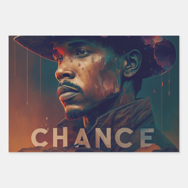 Chance Wrapping Paper Sheet (Front)