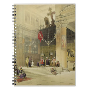 Chancel of the Church of St. Helena, plate 87 from Notebook