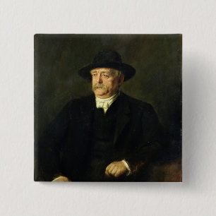 Chancellor Otto von Bismarck , 1849 15 Cm Square Badge