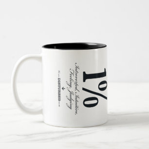Chances oOf Me Hanging Out: 1% Two-Tone Coffee Mug