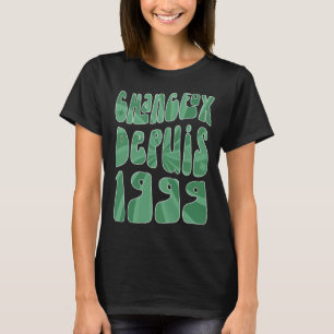Chanceux Depuis 1999 24 Ans Anniversaire St Patric T-Shirt