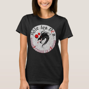 Chandail combattons le cancer rôle les dés T-Shirt