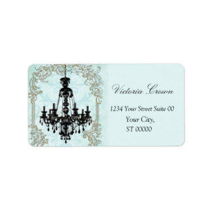 Chandelier Address Avery Label 1 1/4" x 2 3/8"